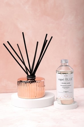 Gilded Muse Rose Gold Reed Diffuser 1